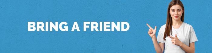 Bring A Friend et nous vous offrons  un chèque cadeau Zalando de € 100 !